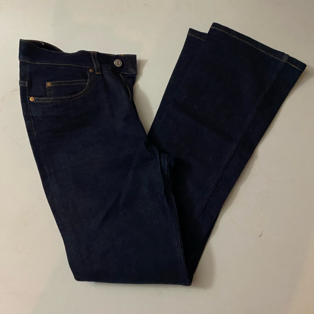Acne Dark Indigo Women's Flare Jeans